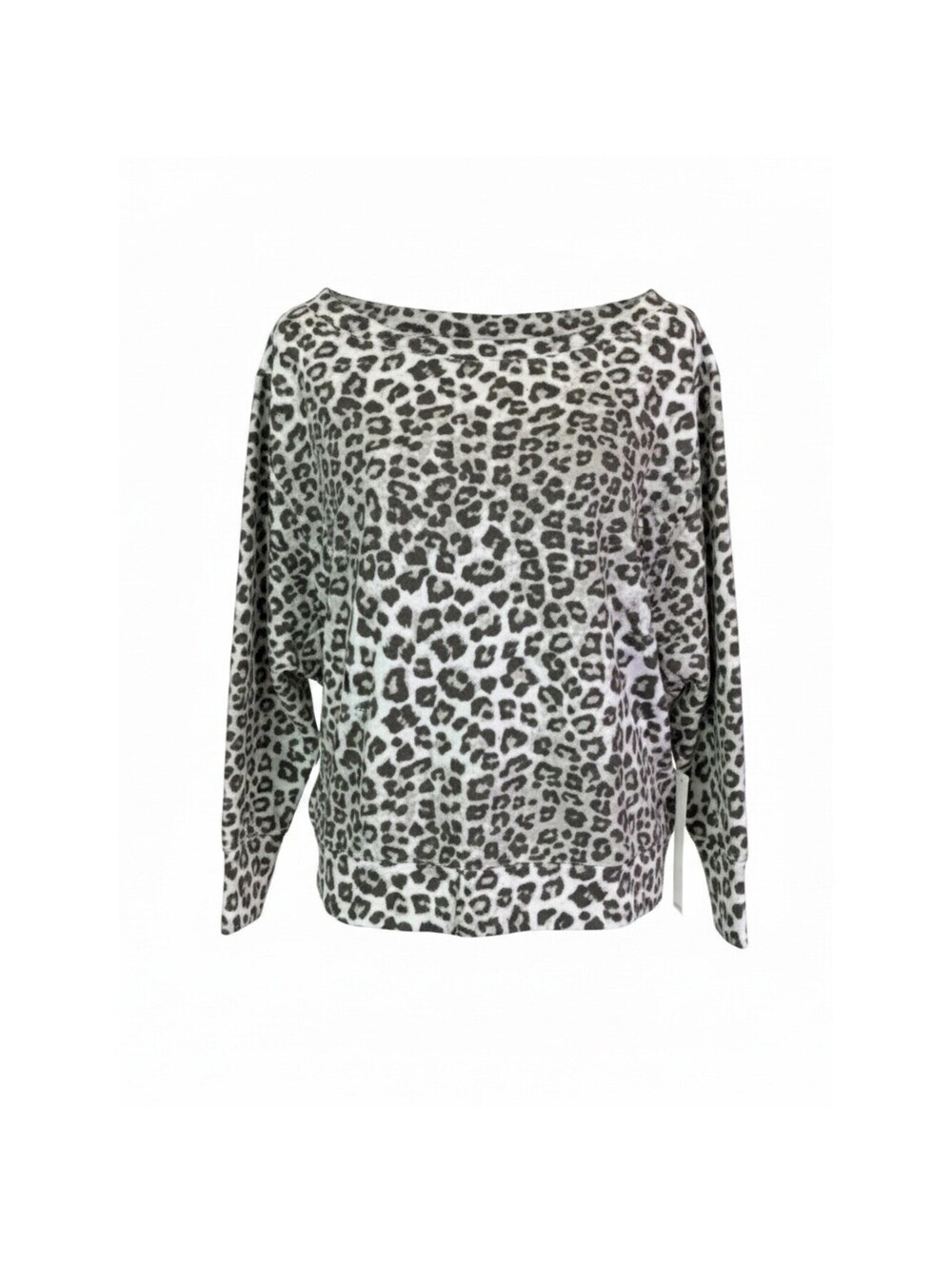 Good American Cheetah Print Sweatshirt
